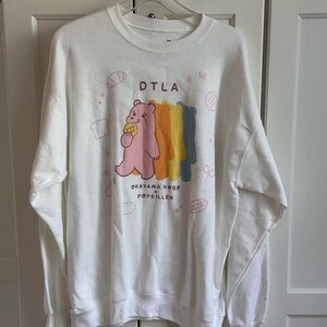 Popkiller collab DTLA Oyama Kobo Sweatshirt Limited Edition sz M